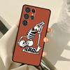 Skeleton Yoga For Samsung Galaxy S23 S22 Ultra S21 S20 FE S8 S9 S10 Note 10 Plus Note 20 Ultra Phone Case