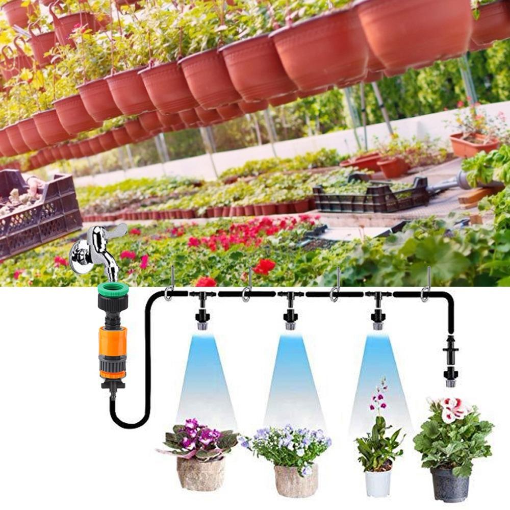 PVC,Plastic Irrigation Set 10m Irrigation Kit Durable Garden Tool  Small Area Irrigation
