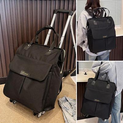 Li Shen Large Capacity 4-Wheel Travel Duffel Backpack