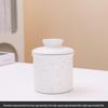 Ceramic Butter Dish - Freshness Preservation Sealed Jar, Creative Western Style Butter Box.