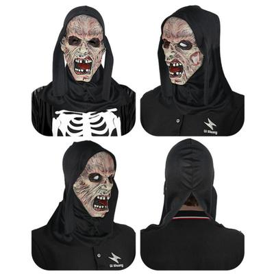 Red Tongue Mask Amazing Horror Terror Mask Trend Creepy Skull Mask Halloween Ornaments Durable Acting Costumes And Props Popular