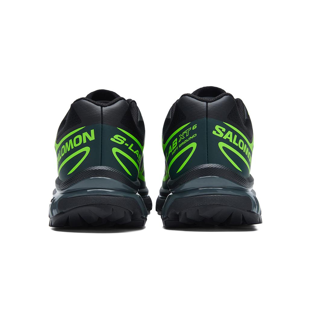 SALOMON XT-6 Comfortabele Veelzijdige Duurzame Lage Hardloopschoenen Unisex Hardloopschoenen Zwart Groen 475830