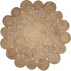 Jute Handmade Rug Round Natural Rug for Any Space Look Rustik Decor For Any Space Area