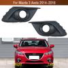 Pro Mazda 3 Axela BM M3 2014 2015 2016 Auto Přední Nárazník Mlhové Světlo Lampa Ozdobný Kryt Rám Mřížka Kryt Mlhového Světla Rámeček Kapota