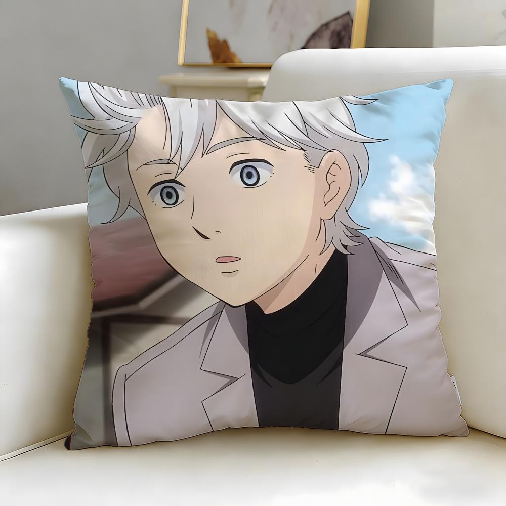 anime AI no Idenshi Cushion Cover Soft EasyWash Pillow Case Versatile for Couch Bed Travel and Office