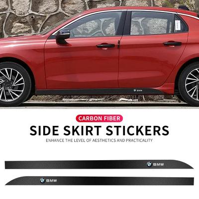 2pcs Car Door Side Skirt Sticker Decal For BMW Performance E39 E90 E36 E46 G22 F25 F20 F15 F40 F36 G30 G20 G05 Accessories