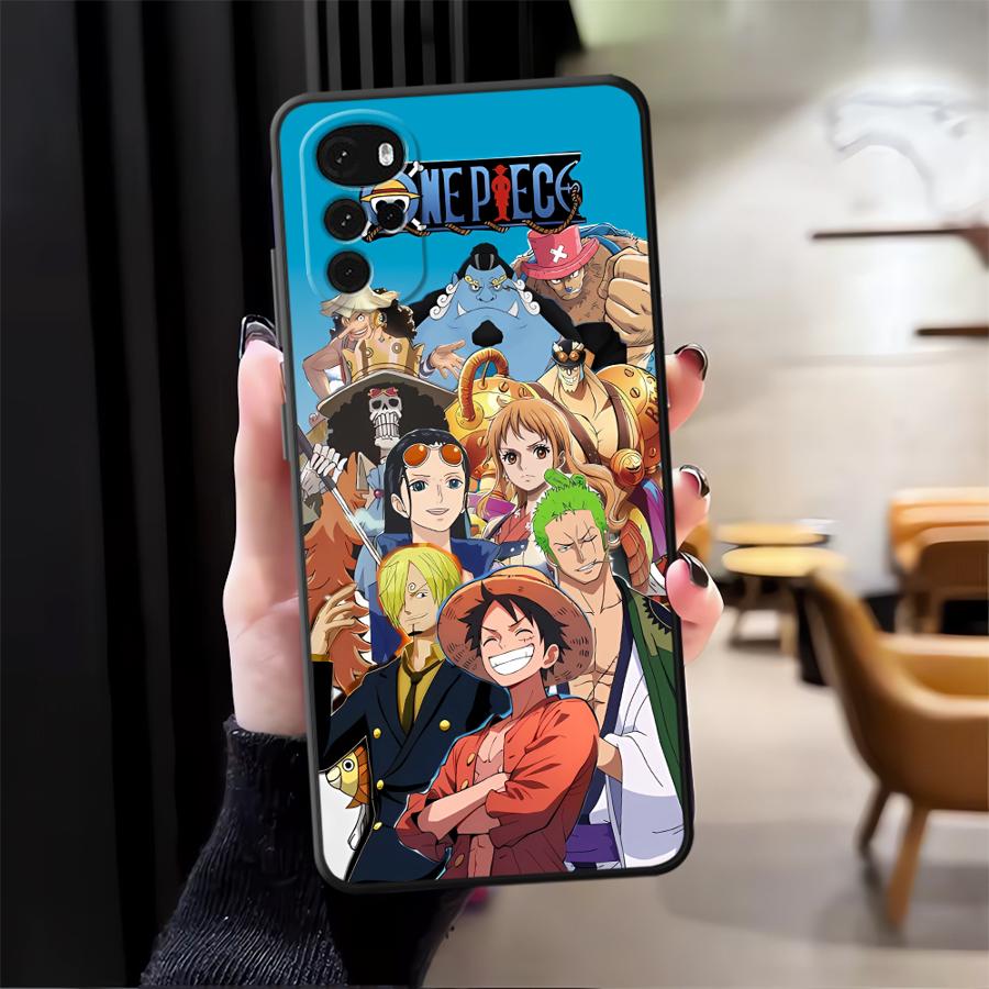 Funda Phone Cover Case for Moto S30 Pro Edge 20 30 X30 Pro Anime Luffy Zoro