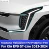 Autoscheinwerfer-Schutz Transparent Reparatur Kratzfest Schutzfolie TPU Aufkleber Für KIA EV9 GT Line 2024 Zubehör