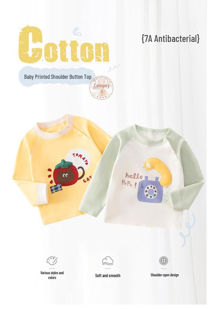 New Arrival Infant Toddler Cartoon Hoodie - Long Sleeve Spring/Autumn Layer for Babies