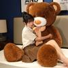 80/100CM 5 Colors Teddy Bear Plush Toy Giant Stuffed Animals Birthday Valentines Day Gift Soft Pillow Dolls Grilfriend Girl