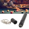 Cue Tip Pricker Tool with Key Chain 6063 Aluminum Prick Storage 2 In 1 Prevent Slip Billiard Cue Tip Pick