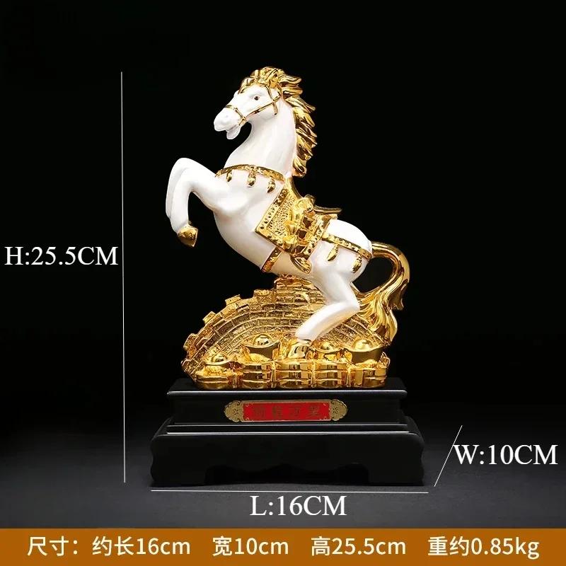 

Украшения из смоляной лошади, украшения для дома, новые предметы интерьера, рождественские подарки на день рождения, предметы на удачу, статуэтки, декор комнаты