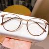 Finished Blue Light Blocking Nearsighted Eyeglasses Diopter 0 To -4.0 Luxury Women Men's Prescription Myopia Minus Glassses