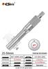 High-Precision Micrometer Gauge for Outer/Inner Diameter & Thickness Measurement