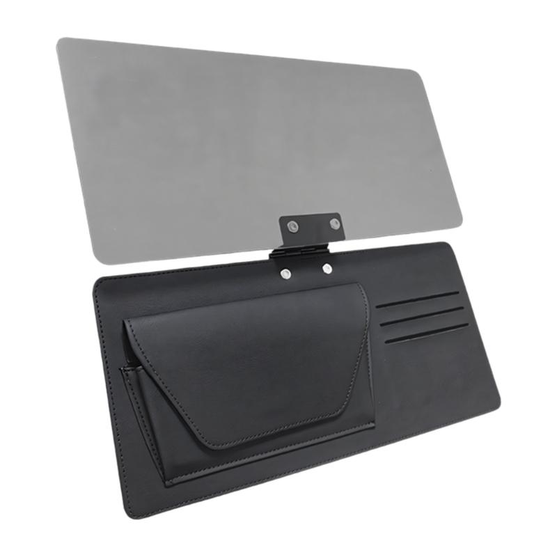 

Flexible Angle Car Sun Shade Cover Having PC Panel And Elastic Straps For Strong Hold 1