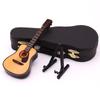 Display Stand Ornaments Gifts Electric Guitar Model Guitar Scale Model Acoustic Guitar Toys Guitar Ornaments Guitar Desk Decor