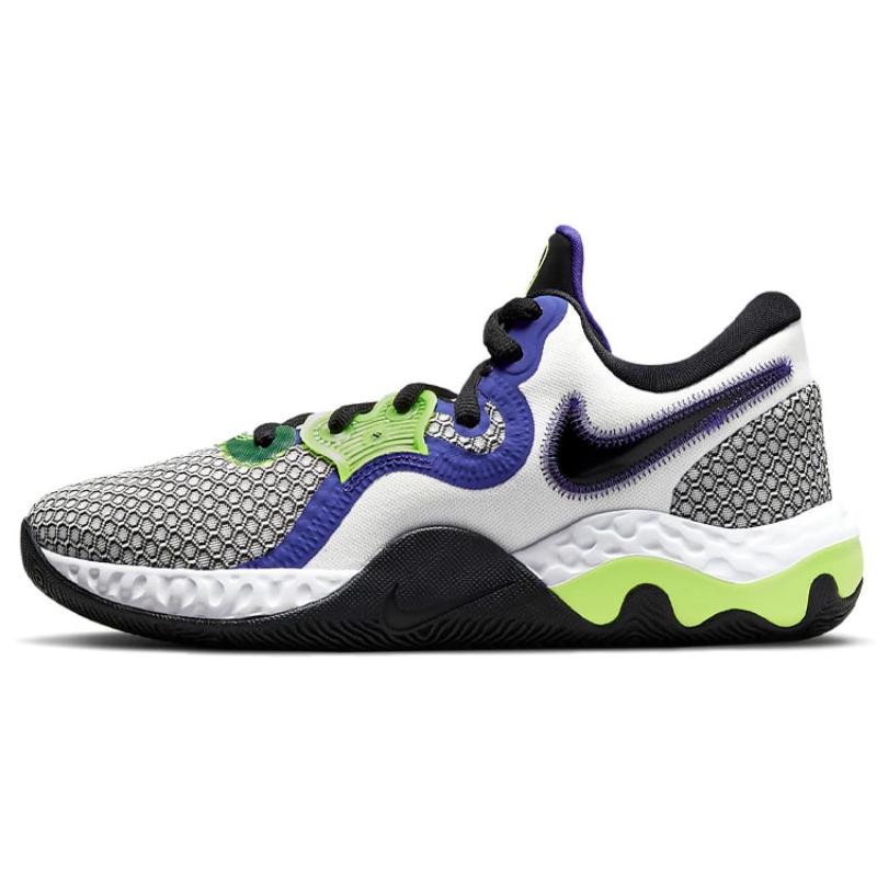 Nike Renew Elevate 2 White Volt Indigo Sneakers CW3406-101