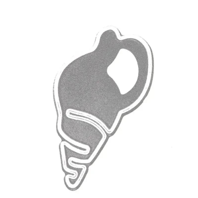 4pcs DIY Metal Cutting Dies Sea Star Conch Seashell Scrapbooking Craft for Card Making and Paper Crafts.