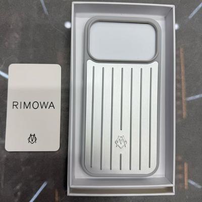 RIMOWA Authentic Suitcase-Style Phone Case for iPhone 17 Pro Max/16 Pro Max/15/14