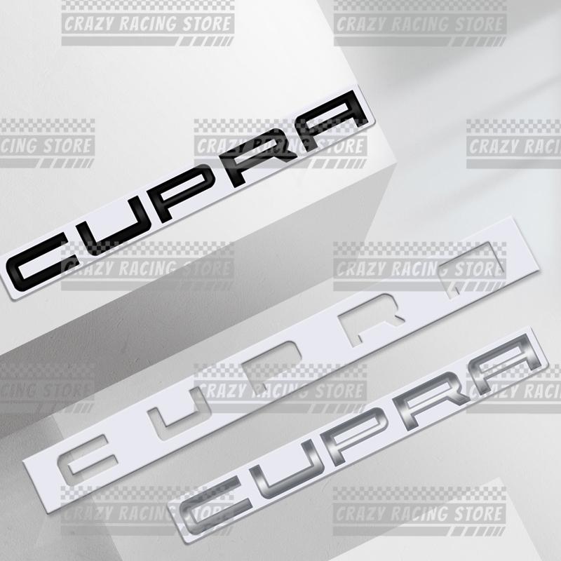 Automobilové odznaky Kufr Znak Kovové Samolepky Body Dekály Písmena Dekor Pro Ateca Tarraco Ibiza Leon Cordoba Toledo Mii Born Arona