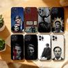 M-Mads M-Mikkelsen H-Hannibal Чохол для телефону Для iPhone17,16,15,14,13,12,Plus,Pro Max, 5G Інші М'який Чорний Чохол