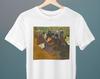 At the Moulin Rouge, Henri De Toulouse-Lautrec, Unisex T-Shirt, Art T-Shirt, Fine Art T-Shirt, Gift for Her, Gift for Him, Art Lover Gift