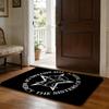 The SSisters Of Mercy Floor Mat Soft Flannel Absorbent Mat Non-Slip Rug Home Bedroom Bathroom