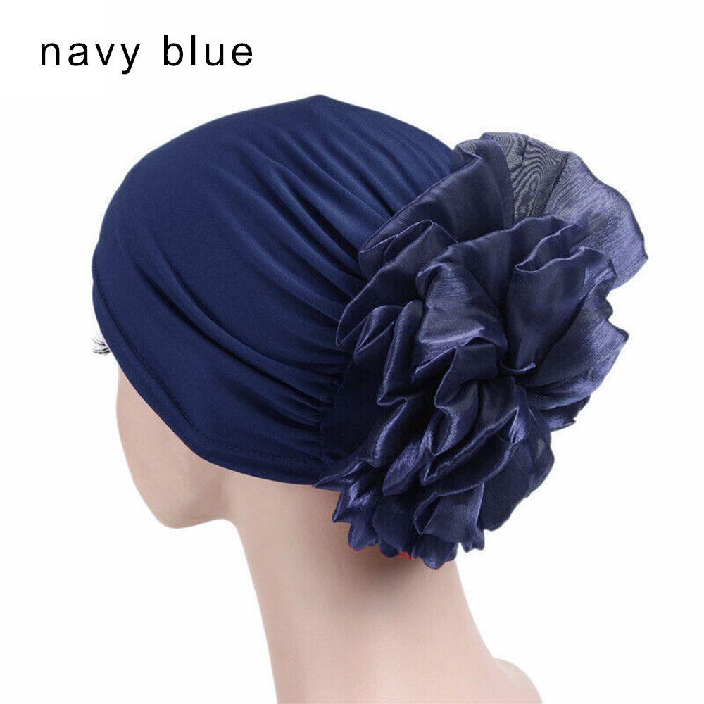 New Turban Headwear Cancer Chemo Hijab Muslim Turban Hat Head Wrap Hair Care Loss Cap