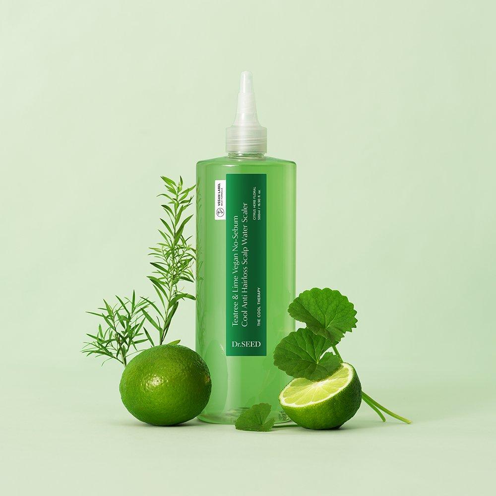 [DR.SEED] Tea Tree & Lime Vegan Hair Loss Deep Cleansing Oily Care Scalp Water Scaler 500ml