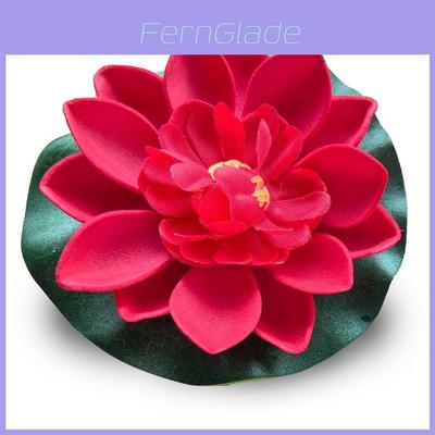 Water Garden Artificial Lotus Flower With Floating Design For Home Decor And Aquariums