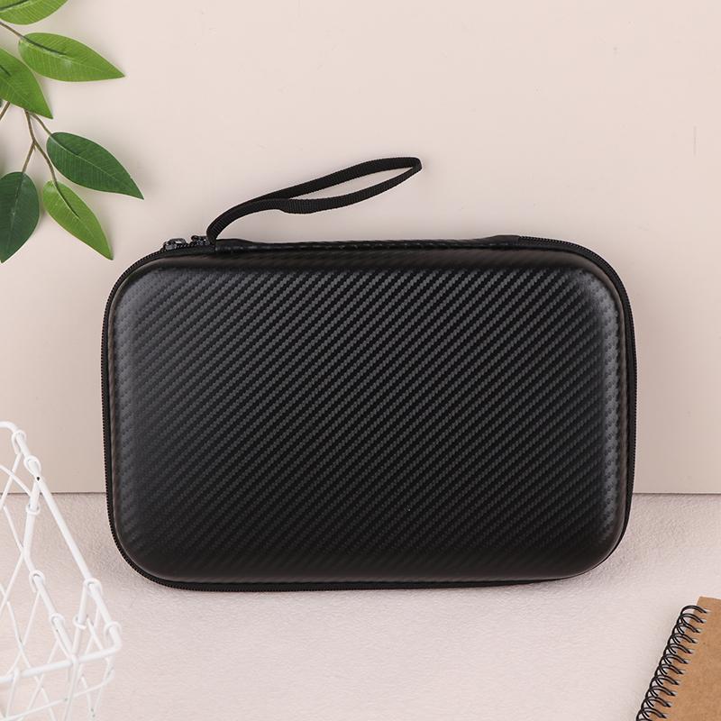 Square Table Tennis Rackets Case Pingpong Paddle Storage Bag Waterproofs Case Zippers Handbag For 2 Table Tennis Paddle Bats чёрный