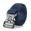 Outdoor Tactical Nylon Belt with Automatic Buckle for Military Training and Workwear