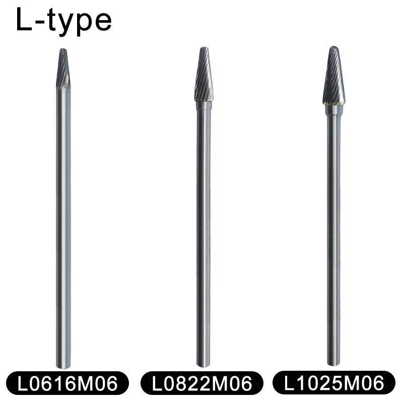 1 Stück 150 mm Länge Wolframkarbid Rotationsfeile Holzbearbeitung Kunststoff Metall Eisen Aluminium Edelstahl Fräser