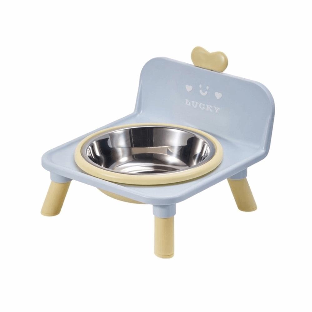 Gamelle Antidérapante pour Chien sur Pied Surélevée pour Animaux de Compagnie Gamelle Chat Cœur Utilisation Intérieure