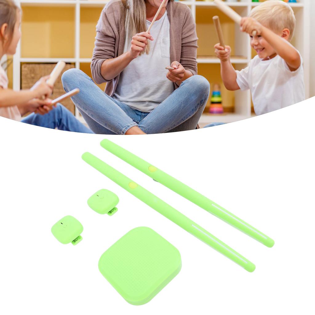 Electric Sticks Set sticks Pedals Sensor Set Music Education Toy for Kids