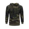 Men's Fashion Camouflage Sweatshirt Men's Drawstring Ribbed Closure Hoodie
