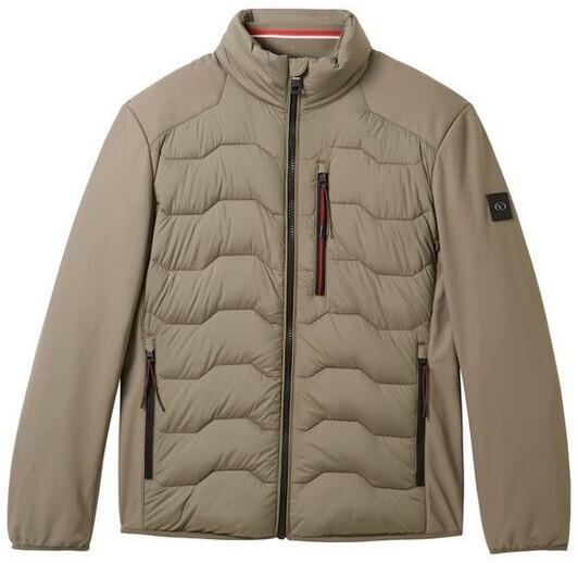 Mid-season Jacket Tom Tailor Hybrid Jacket with Stand-up Collar (1041308) Smoky Olive Green
