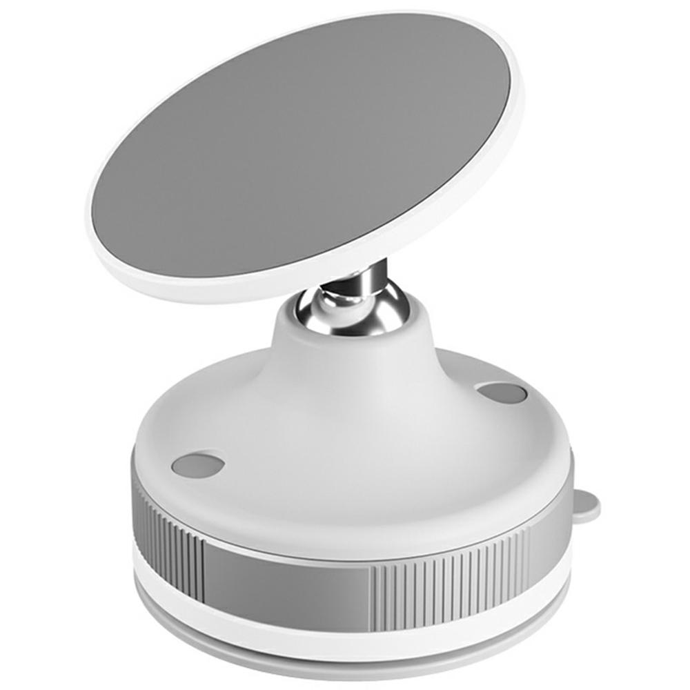 

T29 Магнітний Автомобільний Тримач для Телефону Тримач на Присосці Панель Приладів Лобове Скло Регульована Підставка для Телефону White