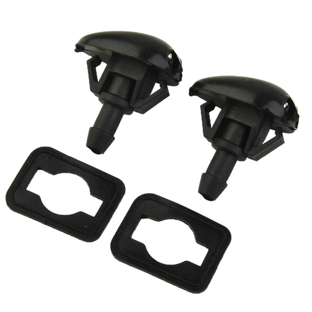 2pcs Car Windshield Wiper Washer Spray Nozzles For Nissan Navara D22 D40 1998-2015 For Sentra B15 2000-2006 For Sunny B13 B14