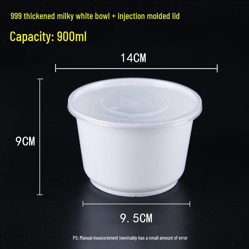 Disposable Plastic Soup Takeaway Bowls