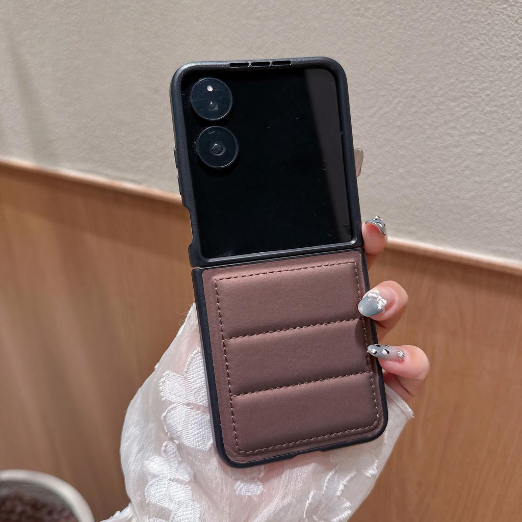 New Folding Down Jacket for Xiaomi Mixflip2 Mobile Phone Case North American Style Mix Flip Protective Cover