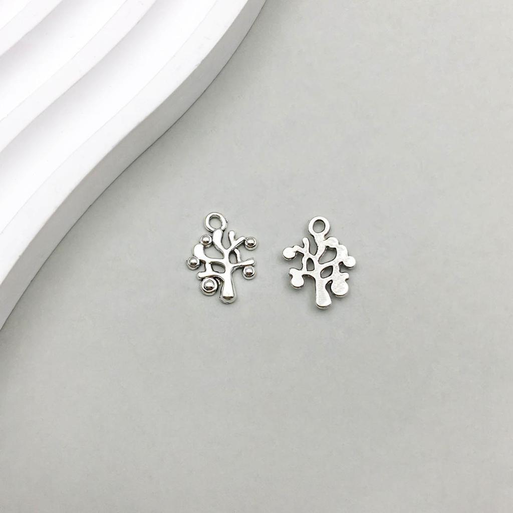 Uralter Silberlegierung Baum des Lebens Anhänger - DIY Schmuck Accessoire