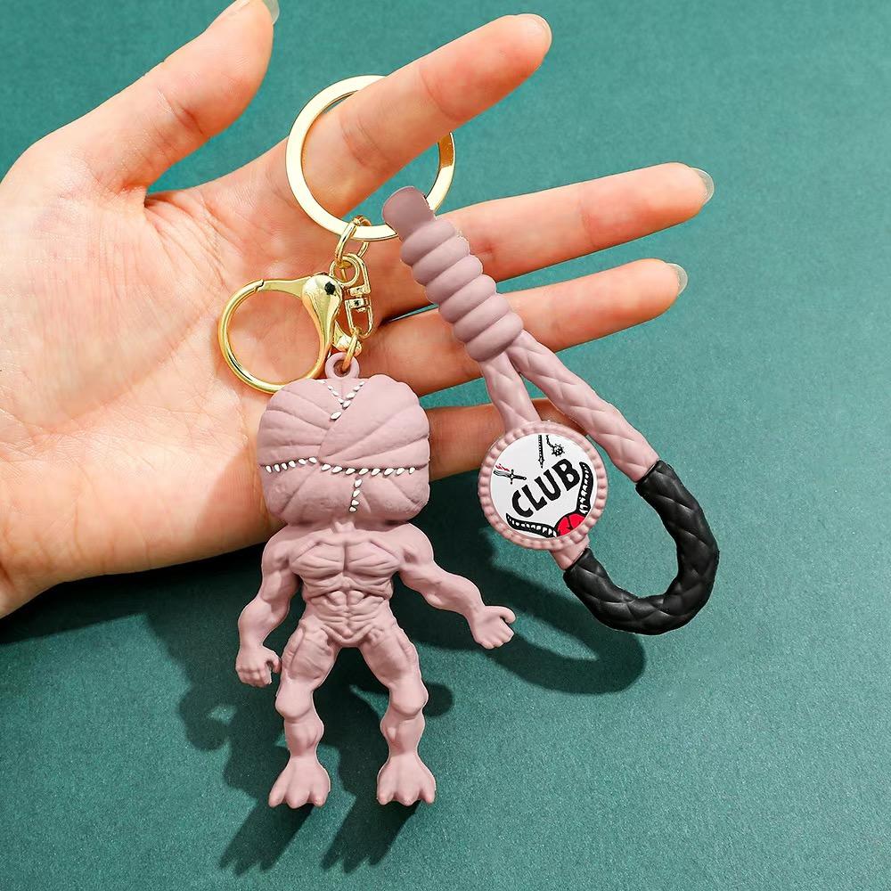 Stranger Things Schlüsselanhänger Rucksack Puppe Tasche Paar Anhänger Schlüsselanhänger Anhänger Geschenk