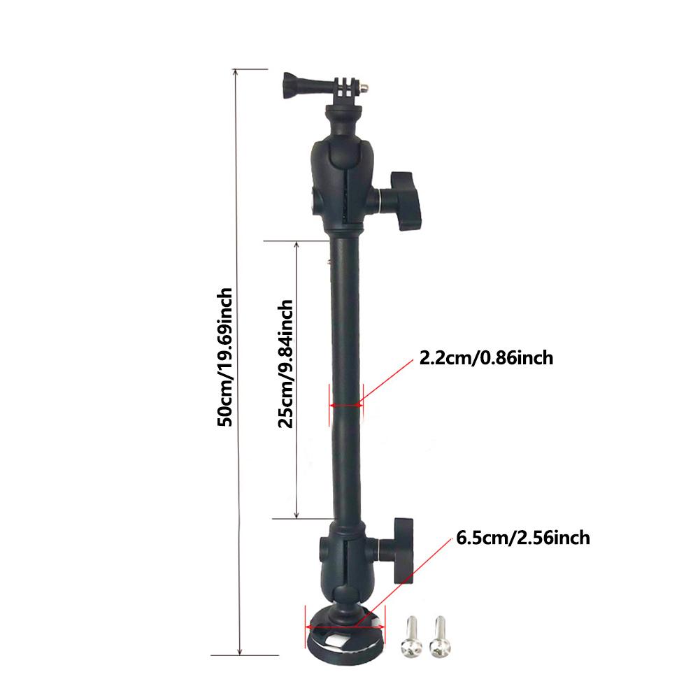 1pcs Kayak Camera Mount Vertical Camera Mounting Stand Vlogo Photography Stand Accessories Marine Hardware