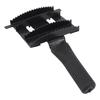 Livestock Shedding Comb ABS Iron Cattle Grooming Comb Cow Cattle Hair Brush Tool for Horse Sheep