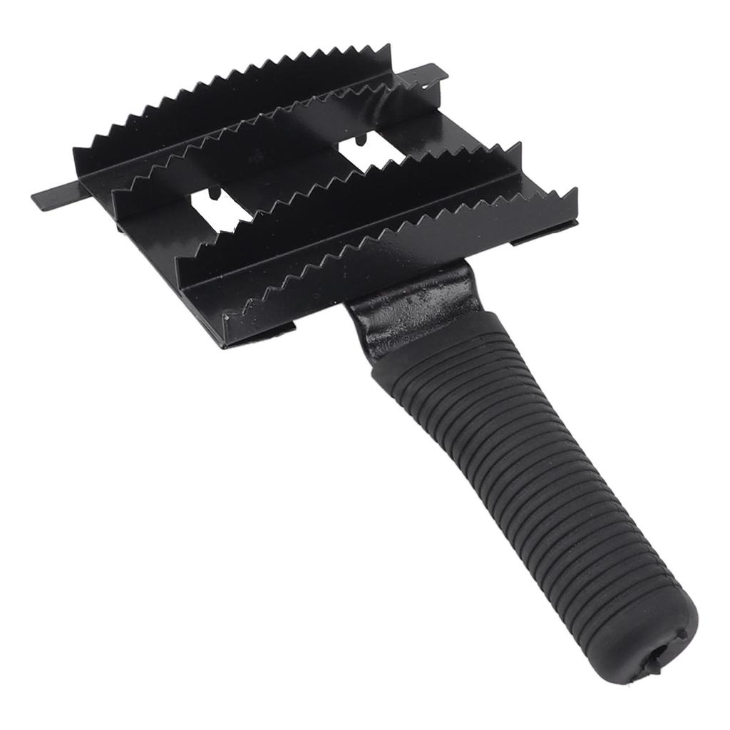 Livestock Shedding Comb ABS Iron Cattle Grooming Comb Cow Cattle Hair Brush Tool for Horse Sheep