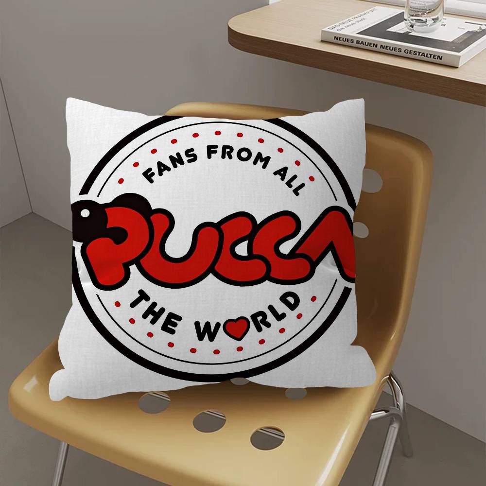 vintage Cartoon P-Pucca Cushion Cover Decorative Pillow Sofa Home Decor case pillow cases