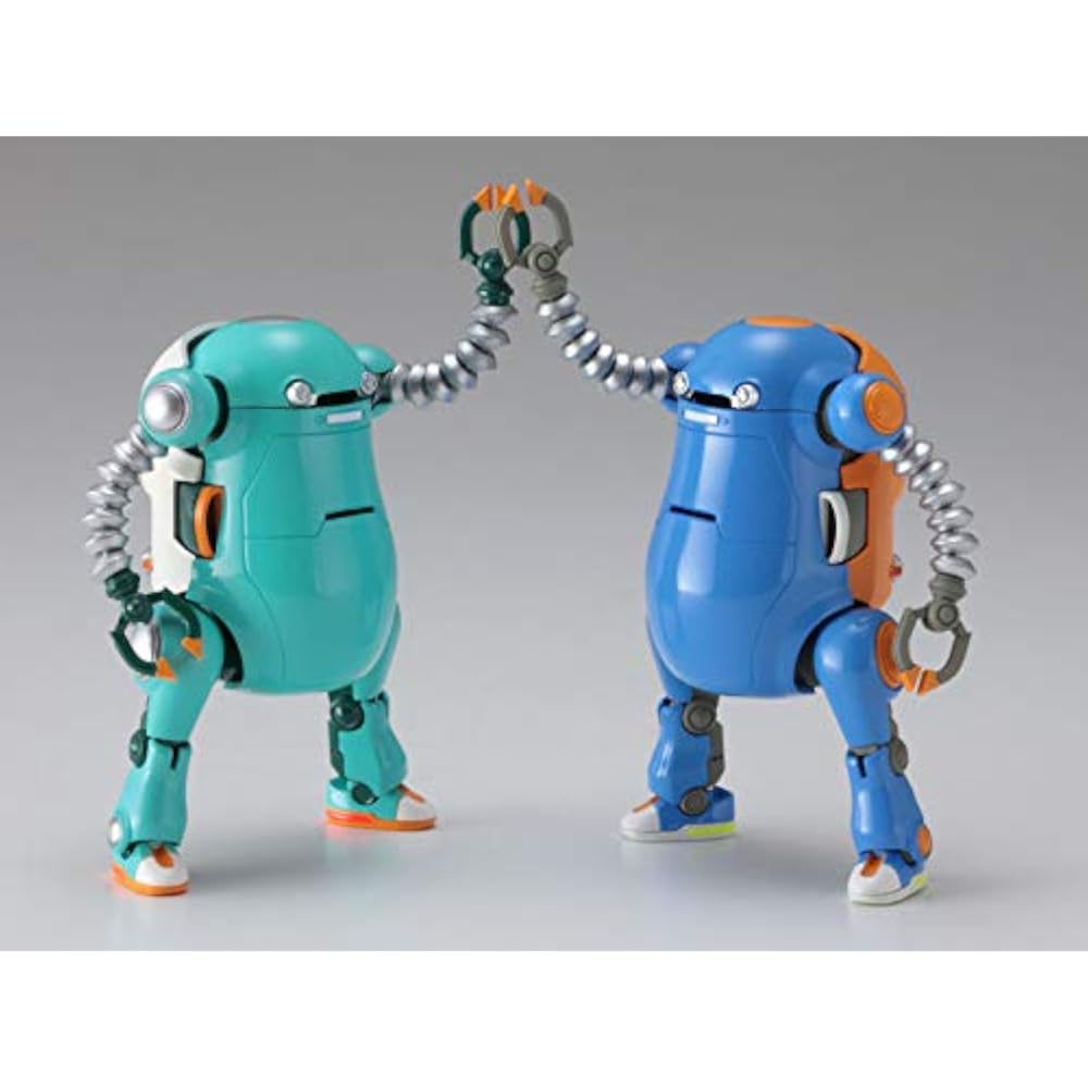 Hasegawa Creator Works Series Mechatronics WeGO No.15 Hello WeGO! Satoru & Akira 1/35 scale color...