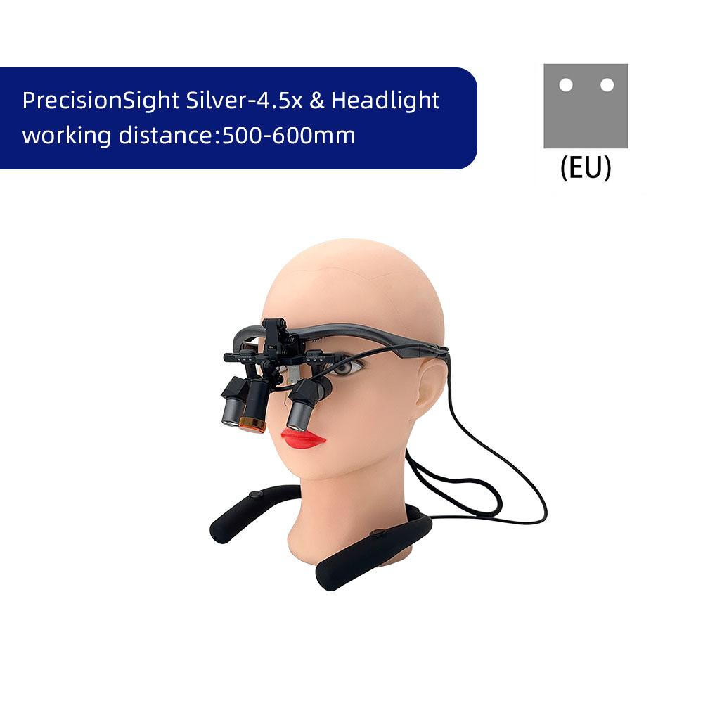 3.5X/4.5/5.5X/6.5X Dental Loupes Headlight Set Wearing Glasses Magnifying The Mirror Oral Glass Surgery Hd Led Equipment
