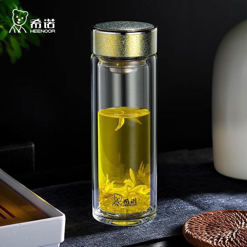 Xinuo Double-Layer Glass Tea Infuser Bottle XN-T601 250ml